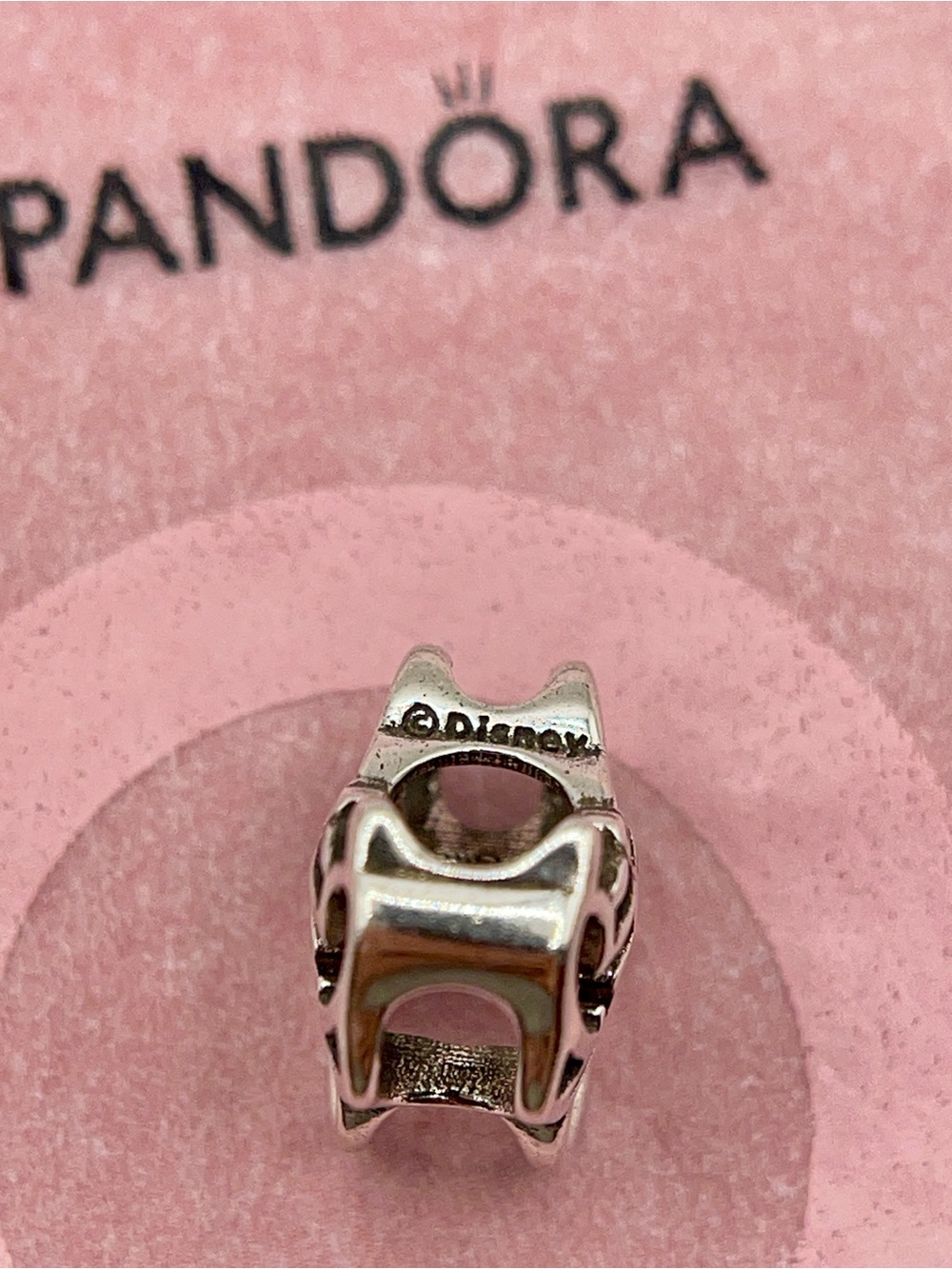 Pandora Disney Minnie Mouse Openwork Sterling Silver Charm - Picture 5 of 7